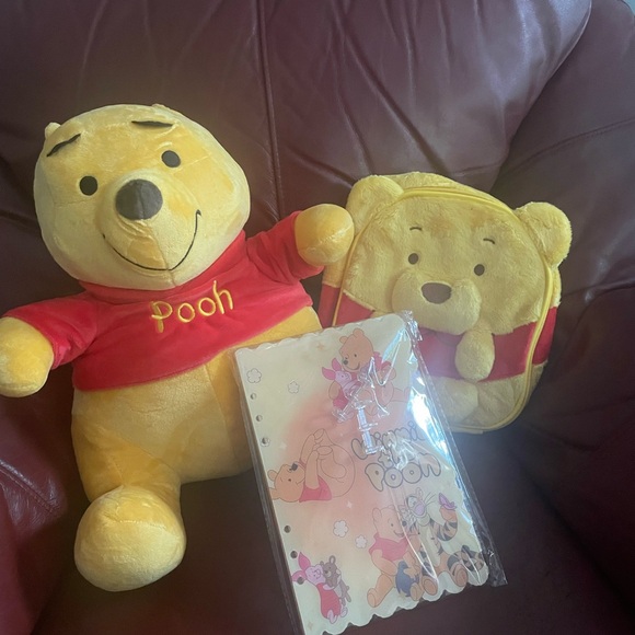 Winnie the Pooh Bundle of 3 Nwt - Picture 1 of 9